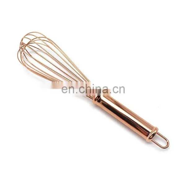 Wholesale High Quality Kitchen Tools Manual Wood Handle Silicone Egg Beater photo-3