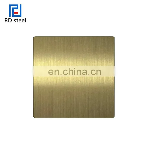 201 304 Plate Colored Embossed Stainless Steel Sheet photo-7