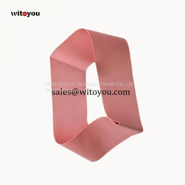 Rubber Latex Resistance Bands for Yoga Pilate Fitness and Exercise photo-2