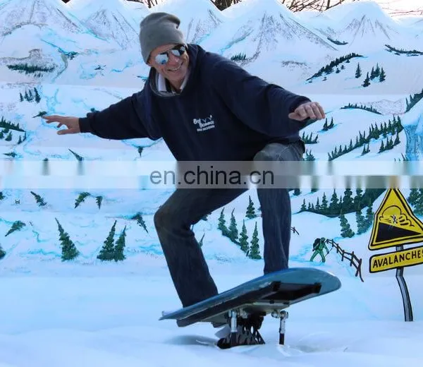 Snow World Theme Mechanical Inflatable Surf Simulator Mechanical Surfboard Fun Game For Sale photo-6