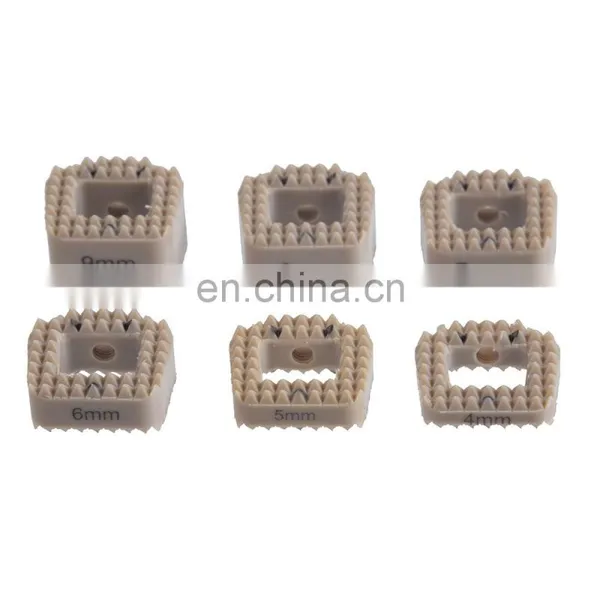Excellent Quality Orthopedic Surgery Implants Peek Cervical Cage for Cervical Fixation Mesh Cage photo-6