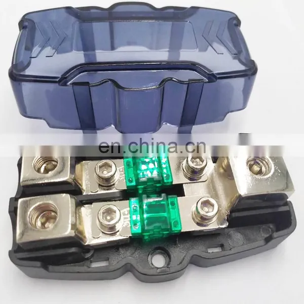 Water Resistance Mini ANL Automotive Inline Anl Fuse Holder 0ga in 2*4ga Out photo-3
