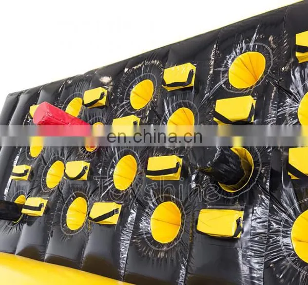 Factory Price Black Inflatable Boxing Wall / Inflatable Punch Wall For Team Building photo-4
