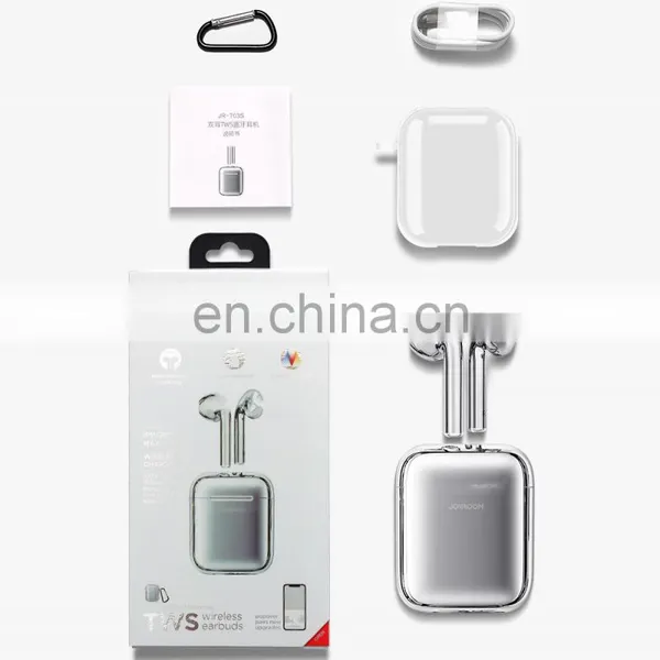 Joyroom T03S Gold New Design Earphone TWS Wireless Earbuds With Charging Box photo-3
