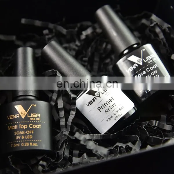 VENALISA 7.5ml & 12ml Long Wear Tempered No Wipe Top Coat Peel Off Base Coat Basic Matte Gel Polish Varnish Gels Acrylic Primer photo-4