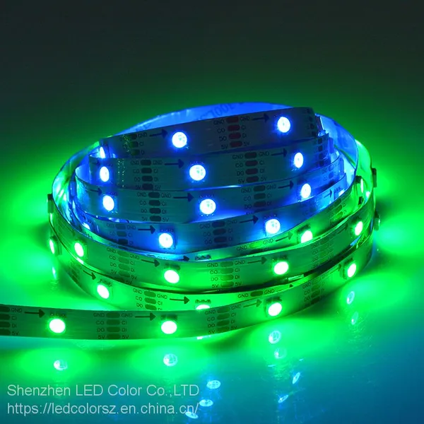 Digital Led Strip 30leds/m Led Light Strip LC8823 White PCB HD107S photo-5
