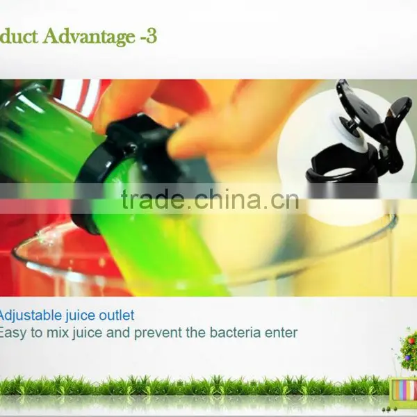 300W Portable Slow Orange Fruit Juicer SP-DJN-001 Slow Juicer photo-6