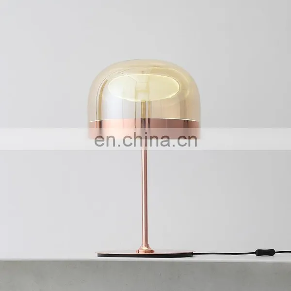 High Quality Dining Table Lighting Decorates Desk Lamp Electroplated Metal Table Light photo-4