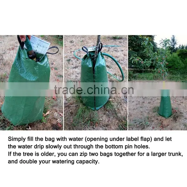 Premium Quality 20 Gallon Tarpaulin Tree Watering Bag With Heavy Duty Zipper, Slow Release Watering Bag for Tree Drip Irregation photo-4