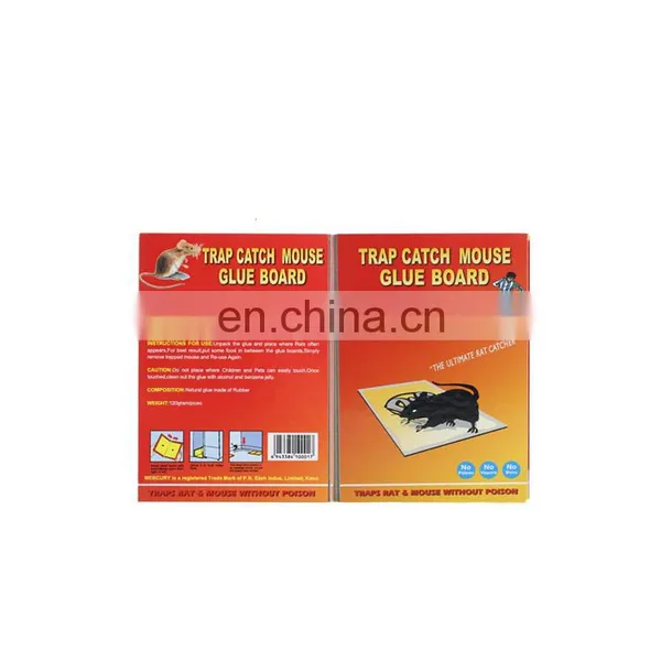 Nigeria Market Best-Selling Paper Mouse/rat Catch Plastic Glue Humane Mouse Trap photo-3