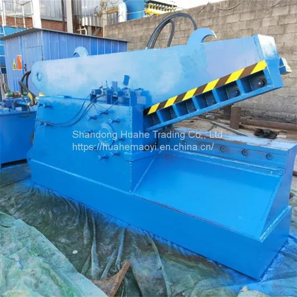 Stainless Steel Crocodile Shearing Machine Scrap Steel Plate Shearing Machine Angle Steel Bar Cutting Machine photo-3