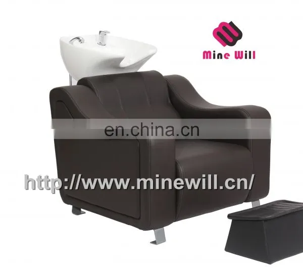 Cheaper Shampoo Chair in Stock Hair Washing Chair Bed Salon Unit photo-4