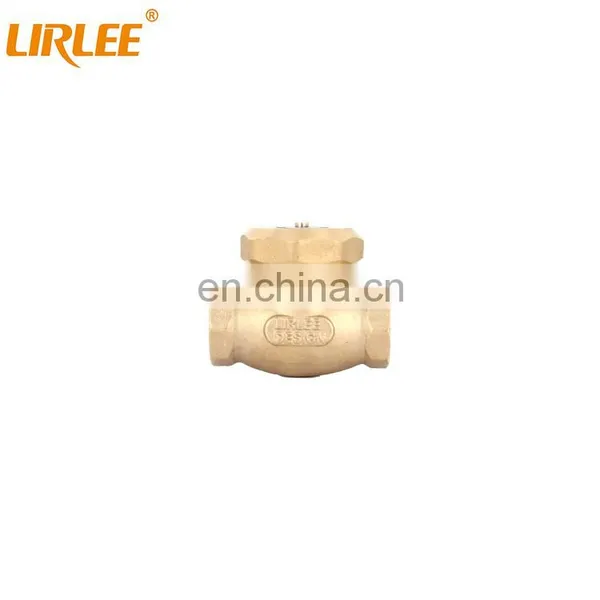 LIRLEE High Quality Factory Price Customized Industrial Non Return Brass Water Valve photo-5