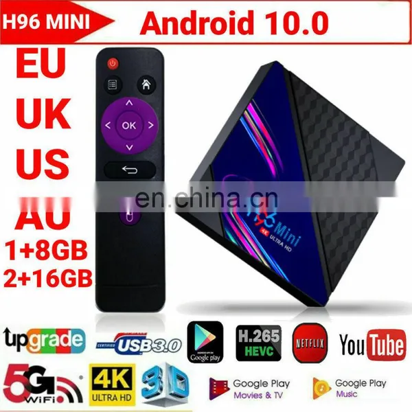 The Latest Android 10.0 TV Box Supports Tiktok H96 Mini V8 RK3228A 1G/2G photo-2