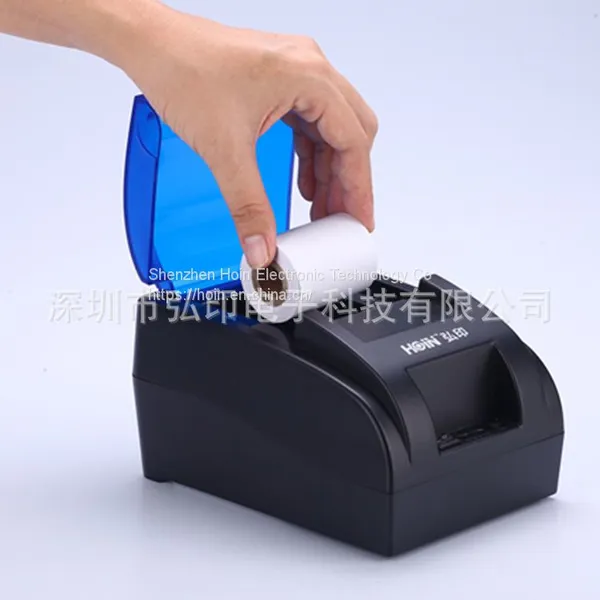 HOIN H58 Usb+bluetooth Cheap Factory 58mm Portable Thermal Printer POS Thermal Receipt Printer With Driver photo-2