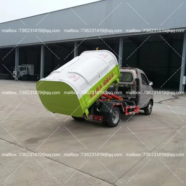 Hook Arm Garbage Truck photo-3