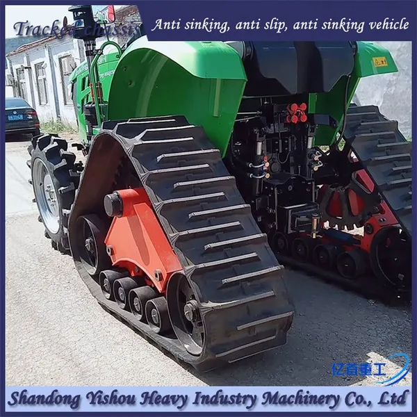 Tractor Track Chassis Modification With Good Waterproof Performance in Paddy Fields photo-4
