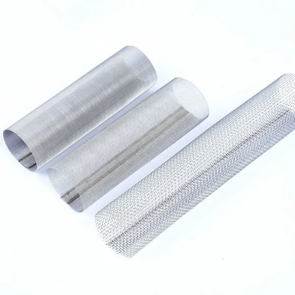 Customized 304 Stainless Steel Woven Wire Mesh Screen Filter Tube For Liquid Filtration photo-5