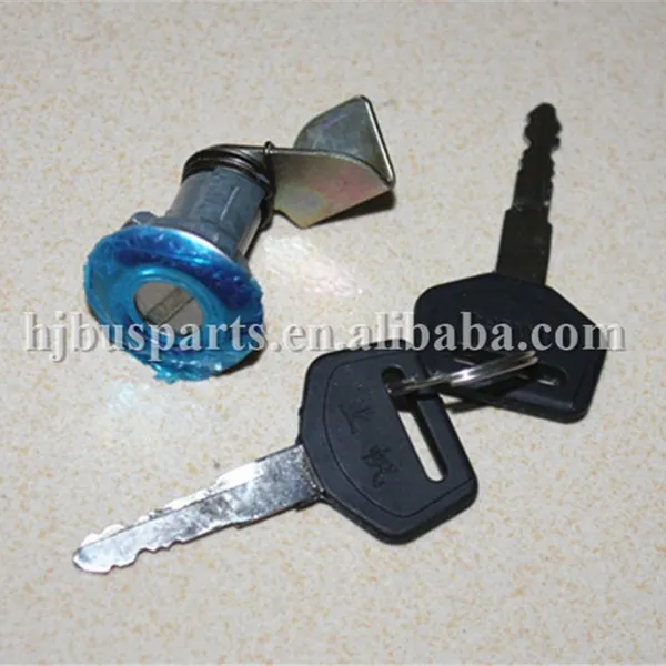 High Quality Universal Bus HJDL 161 Bus Parts Door Lock Cylinder Set photo-6