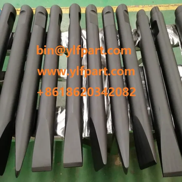 Atlas copco 3083 3162 00 wedge hydraulic hammer breaker chisel excavator parts sb202 sb200 sb302 moil point 3083316200 rock breaker