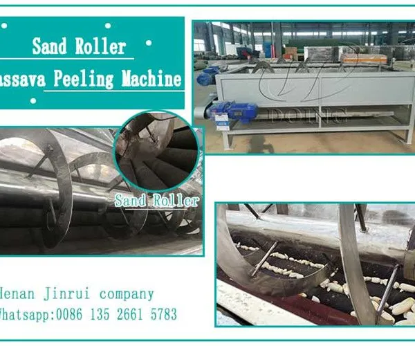 2026 New Arrival Cassava Processing Machine in Nigerian Warehouse Cassava Peeler for Garri/Flour Making Eplucheur De Manioc photo-4