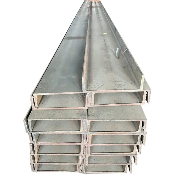 Hot Selling Mild Carbon Steel Profiles S235JR S355JR A36 SS400 Structural Carbon Steel C/U Profile Channel