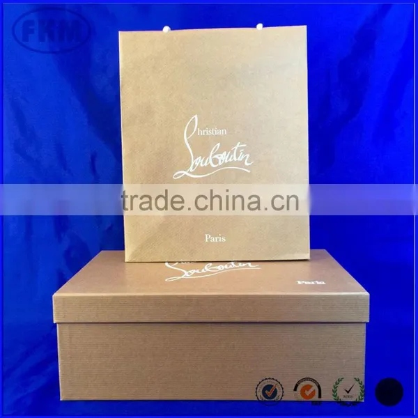 Shoe Box Gift Storage Tissue Paper Shopping Bag Ribbon photo-6