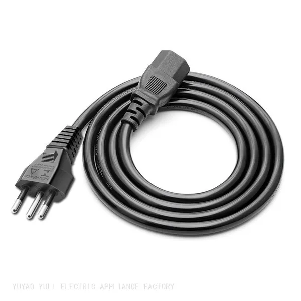 2P 3P Power Cords With Brazilian INMETRO Power Plugs photo-3