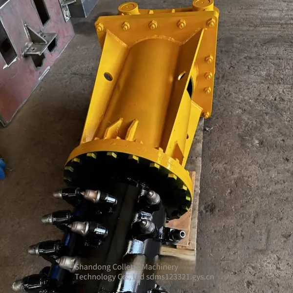 Tunnel Boring Shovel Excavator, Hydraulic Milling Excavator for Roads, Channels and Trenches, Milling Head for Mining Rock and Frozen Soil Excavators photo-5