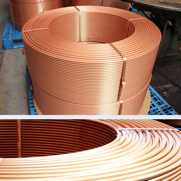 Copper Coil Pipe Pancake Copper Coil Tube for Air Conditioner photo-2
