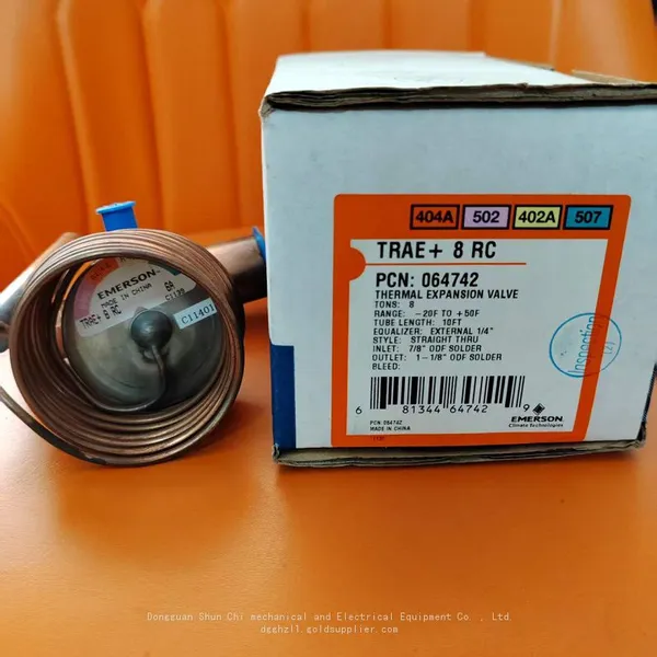 Emerson 8-ton and 10-ton Expansion Valves TRAE 8RC TRAE 10RC photo-3