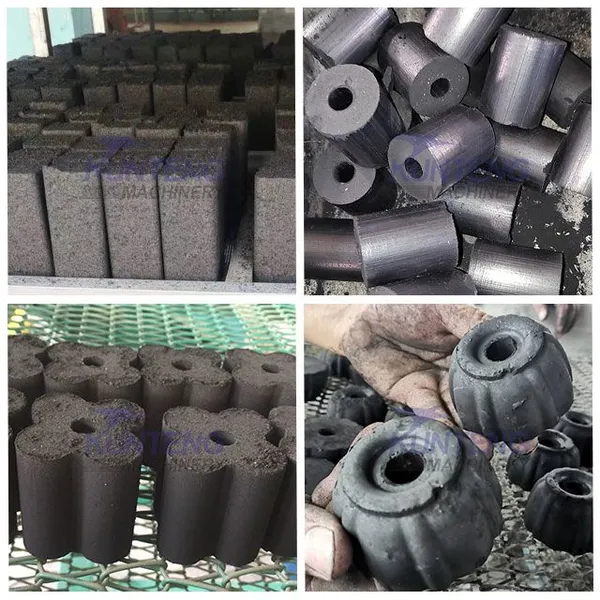 Stainless Steel Hydraulic Biomass Carbon Powder Forming Machine Smokeless Carbon Production Machine photo-4