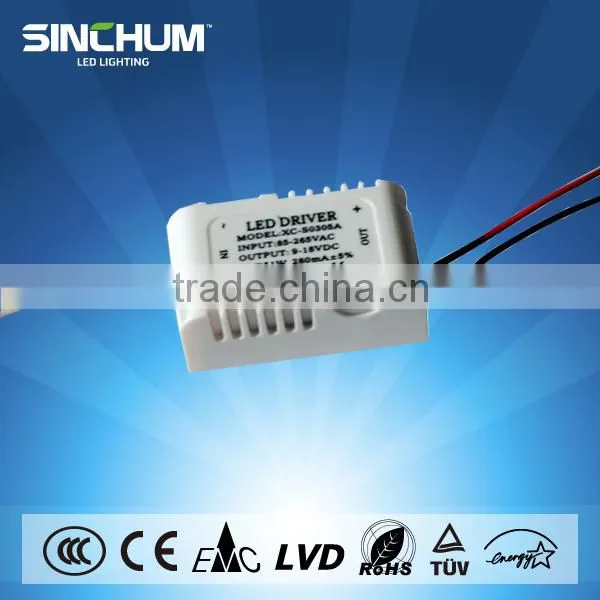 Constant Current Led Driver With Common Indoor Plastic XC-S0407A photo-2