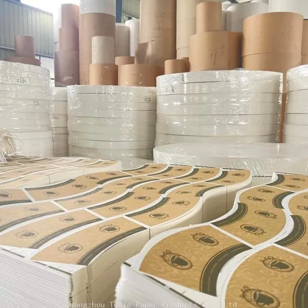 Food Grade Kraft Paper Cup Fan