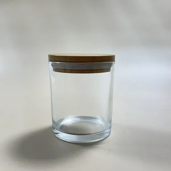 Wholesale Glass Candle Vessels Empty Candle Jars Affordable Glass Home Wax Candle Jar for Home Decor photo-3