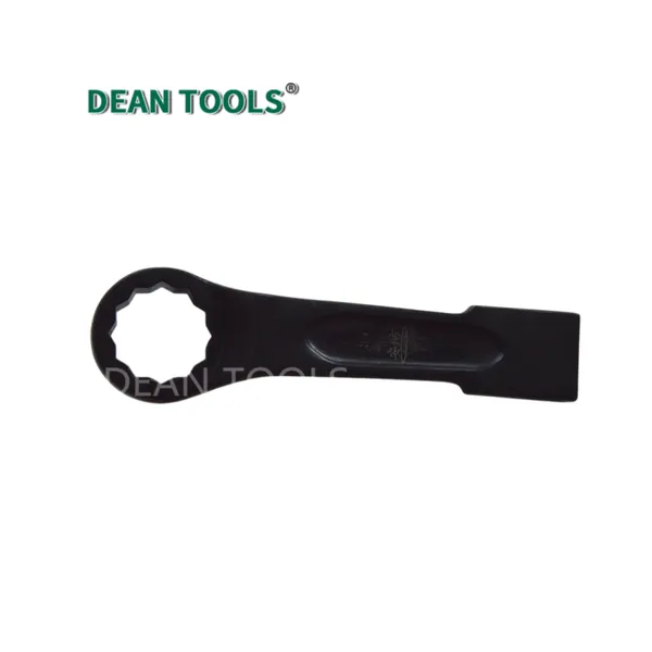 Clé à douille à percussion décalée en acier robuste, conception de l'extrémité à douille à percussion décalée, conception d'opération assistée par marteau
