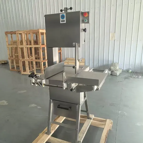 QD-350 High Efficiency Bone Saw Machine 2.2KW Commercial Meat Cutting Equipment With Optional Safety Pusher photo-4