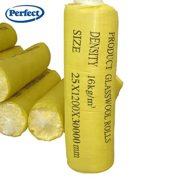 Wholesale Foil Backed Insulation Glass Wool Rolls Cold and Heat Resistant Material photo-3