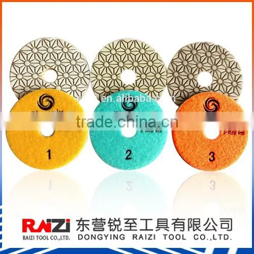 3 Step Granite Polishing Pads