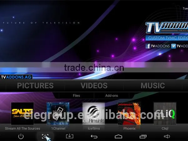 Quad Core Kodi WIFI 4K 3D Website Android 5.1 Amlogic S905 Q Box photo-2