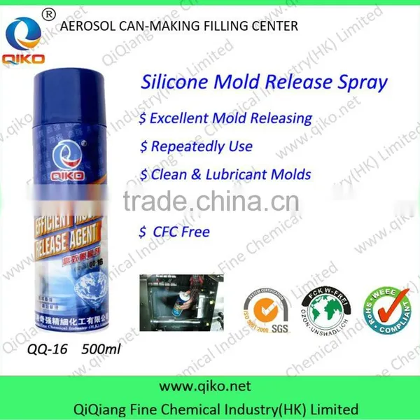 500ML Multi-purpose Mould Release Agent/Form Release Agent Silicone Spray QQ-16 photo-2
