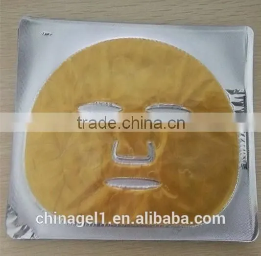 24k Gold Whitening Moisturizing Anti-acne Oil Control Gold Crystal Collagen Face Mask photo-6