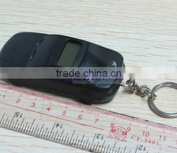Car Style Keychain Digital LCD Compass Tyre Pressure Meter photo-6