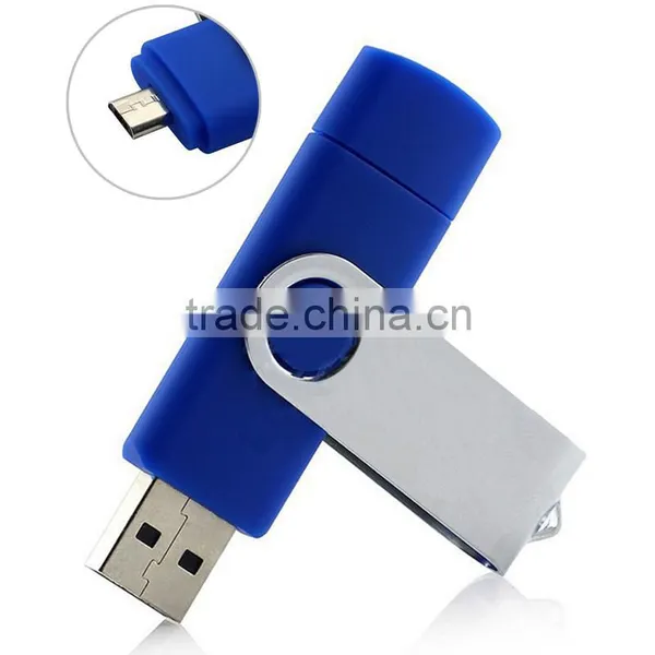 Custom Company's Logo on Thumb Drive Otg With Keychain Supplier's Choice photo-2