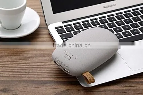 Hot New Products for 2015 Stone Shape Power Bank 10400mah photo-3