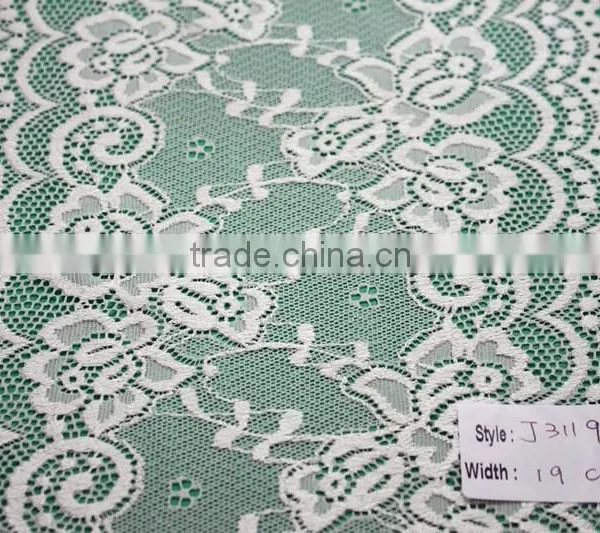 Hot Sale Chemical Lace Embroidery ,stretch Lace Fabric photo-4