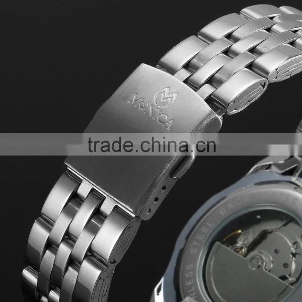 All Stainless Steel Two Tone Top Luxury Automatic Man Watches New Design Branded Wristwatches WM439 photo-5