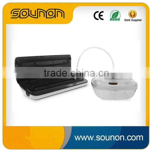 Food Preservation Household Vacuum Sealer for Plastic Bag and Vacuum Canister photo-5