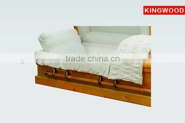Product China PINECONE Teak Solid Wood Casket photo-4