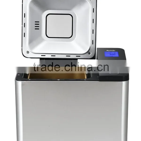 2016 Full SS Housing Automatic 2.0LB Bread Maker Machine With Glass Touch Control Panel photo-4
